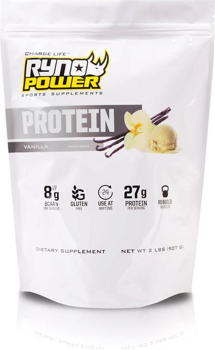 Image du produit Ryno Power Poudre de protéines à la vanille (Vanille, 27 g)