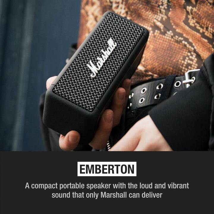 Image du produit Marshall Emberton (20 h, Fonctionnement sur batterie)