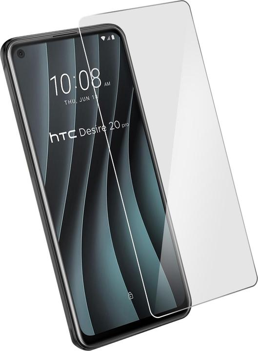 Actual product image Avizar Crystal clear film, glass screen protector (1 Piece, HTC Desire 20 Pro)
