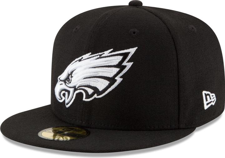 Produktbild New Era 59Fifty Fitted Cap BLACK Philadelphia Eagles - 7 1/4 (7 1/4)
