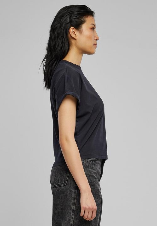 Image du produit Urban Classics Ladies Short Pigment Dye Cut On Sleeve Tee (3XL)