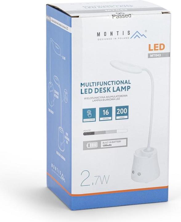 Produktbild Montiss Tischlampe weiss (MT043)