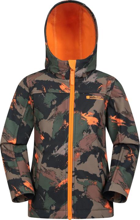 Immagine prodotto Mountain Warehouse Exodus II Giacca Soft Shell Camo Bambini (146, 152)
