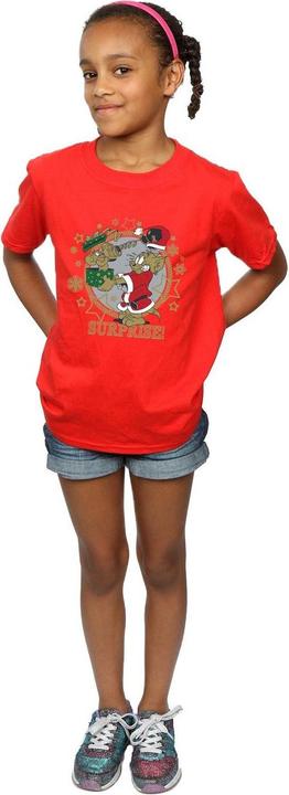 Image du produit Tom & Jerry - T-shirt CHRISTMAS SURPRISE - Fille (140, 146)