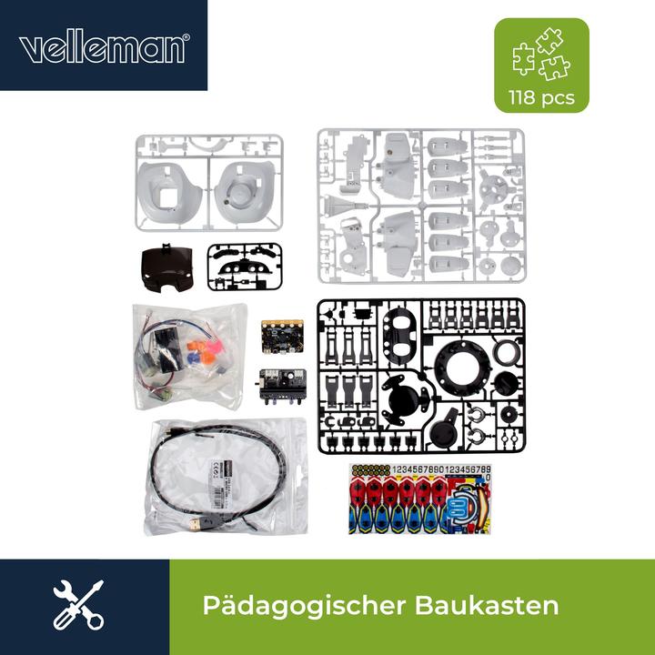 Image du produit Velleman Tobbie the Robot II Micro:Bit