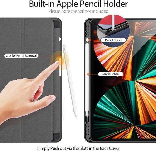 Produktbild Dux Ducis Domo Tri-fold Smart Case (iPad Pro 12.9 2021 (5. Gen), iPad Pro 12.9 2022 (6. Gen))