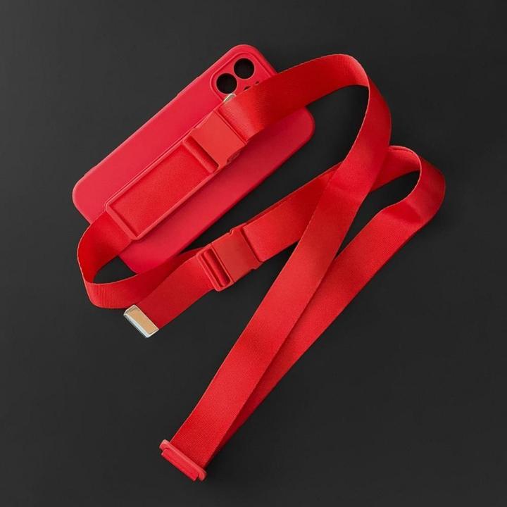 Produktbild Hurtel Rope Case Silikon Lanyard Cover Purse Lanyard Strap für Xiaomi Poco M4 Pro 5G Marineblau (Xiaomi Poco M4 Pro 5G)