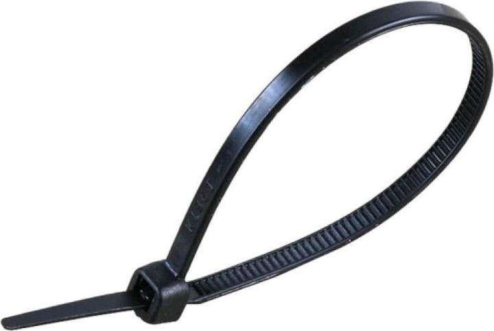 Immagine prodotto V-TAC Fascetta 2,5 x 200 mm nero Confezione da 100 pezzi (200 mm, 100 pz.)