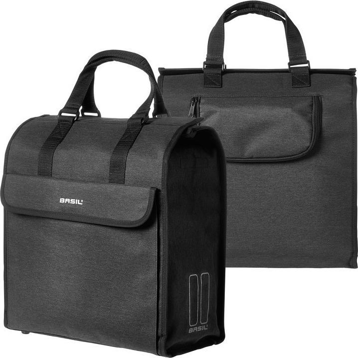 Produktbild Basil Mira Shopper (17 l, Gepäckträgertasche)