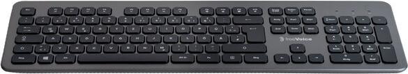 Actual product image FreeVoice Wireless Keyboard (DE) (DE, Wireless)