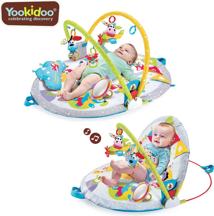 Actual product image Yookidoo Gymotion Lay To Sit-Up Play