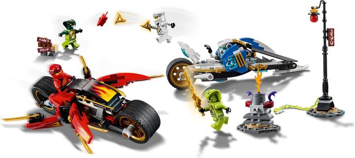 Actual product image LEGO Zane's Fire Bike Snowmobile (70667, LEGO Ninjago)