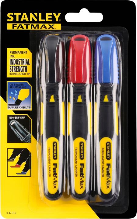 Actual product image Stanley Permanent marker (Green, 3 x)