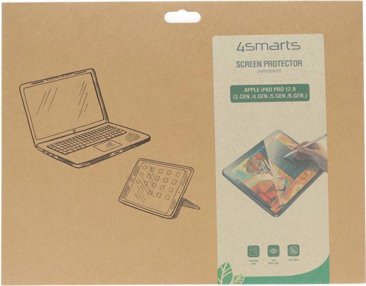 Immagine prodotto 4smarts Protezione dello schermo (1 Pezzo/i, iPad Pro 12,9 2022 (6a generazione))