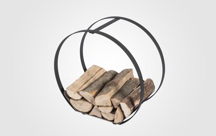 Actual product image Feu du Jardin Wood-Rack REQ Round (30 cm)