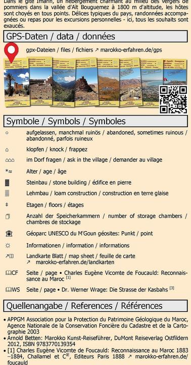 Actual product image N10: Aït Bouguemez - M’Semrir - Boumalne Dadès - Kelâa M’Gouna + Strasse der Kasbahs III +