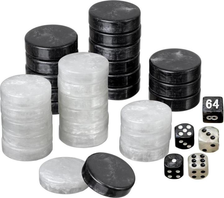 Philos backgammon pieces (German)