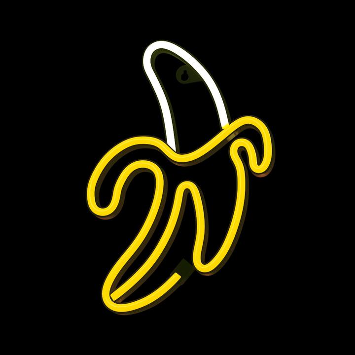 Immagine prodotto Forever Light Luce LED al neon BANANA bianco giallo Bat + USB FLNE10