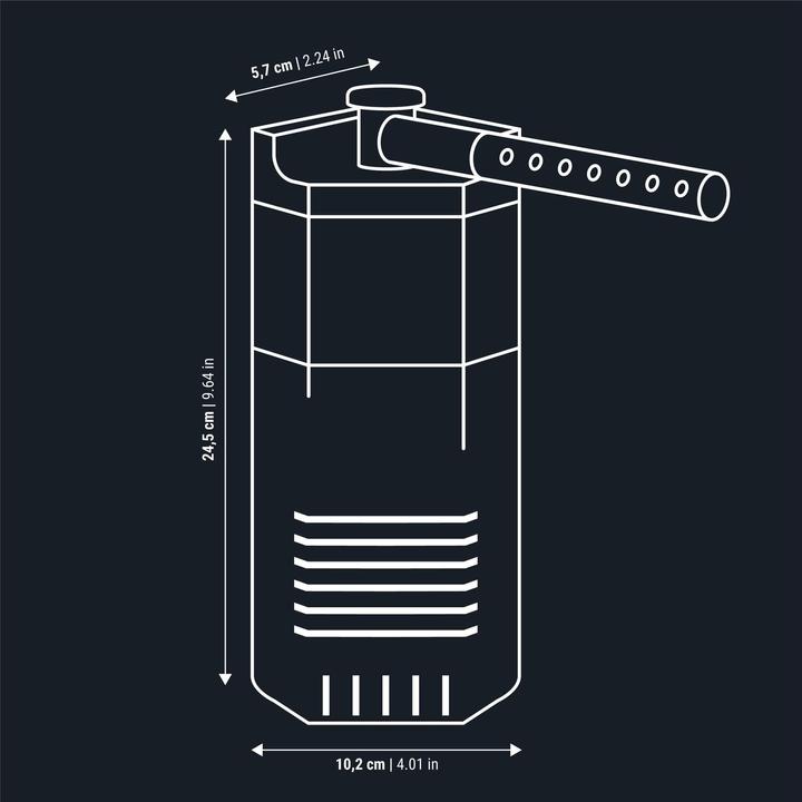 Produktbild Dennerle Nano Eckfilter (100 l, Innenfilter, Süsswasser)