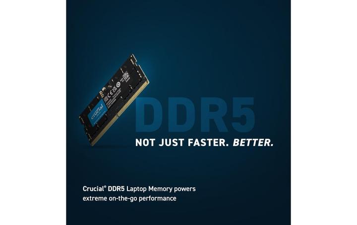 Actual product image Crucial CT16G56C46S5 (1 x 16GB, 5600 MHz, DDR5 RAM, SO-DIMM)