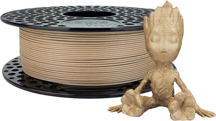 Actual product image AzureFilm Wood Bamboo 1.75mm 750g 3D Filament (PLA, 1.75 mm, 750 g)