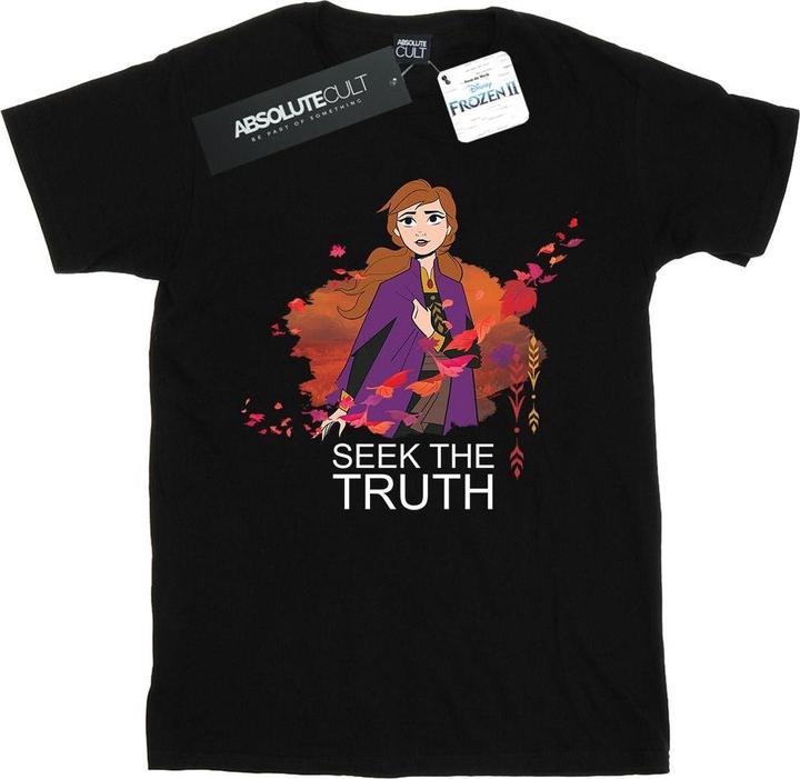 Immagine prodotto Disney Frozen 2 Anna Seek The Truth Wind Maglietta Ampia Donna (4XL)