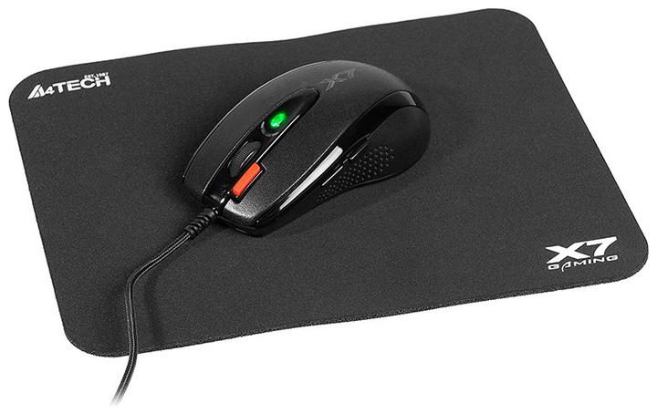 Produktbild A4Tech A4 TECH X-Game X-7120 A4TMYS46028 Maus (optisch, 3000 DPI, schwarze Farbe) (Kabelgebunden)