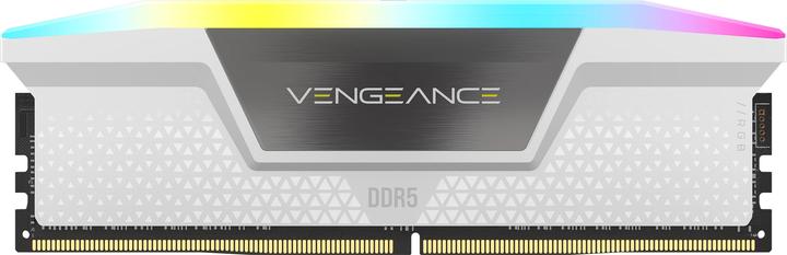 Produktbild Corsair RAM D5 6000 64GB C30 Vengeance RGB K2 W (2 x 32GB, 6000 MHz, DDR5-RAM, DIMM)