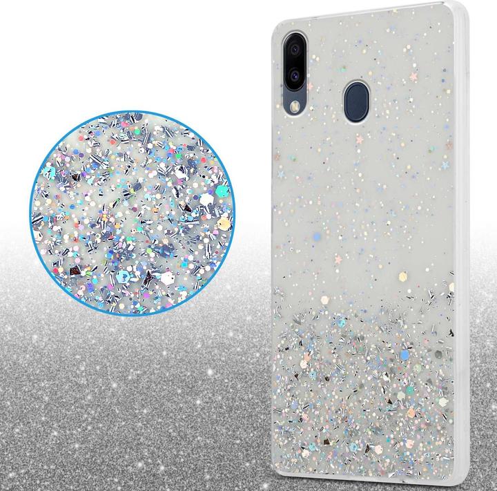 Immagine prodotto Cadorabo Cover in TPU con brillantini per Samsung Galaxy M20 (Samsung Galaxy M20)
