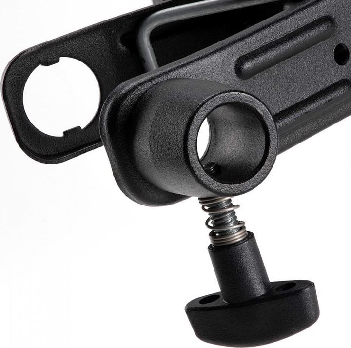 Produktbild Manfrotto Spring Clamp, Universalklammer Cold Shoe mit Kugelkopf und Blitzschuh (Stativ Fernsteuerung)