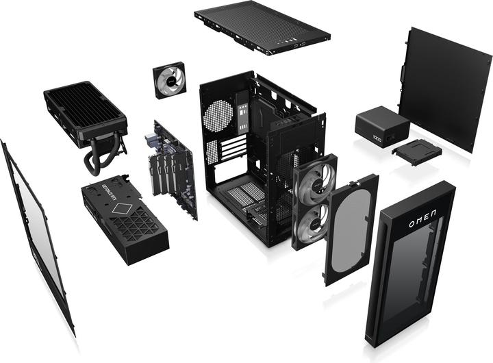 Immagine prodotto HP Gaming PC OMEN 35L GT16-0768nz, Prozessorfamilie: Intel (Intel Core Ultra 7 265, 32 GB, 4000 GB, GeForce RTX 5080)