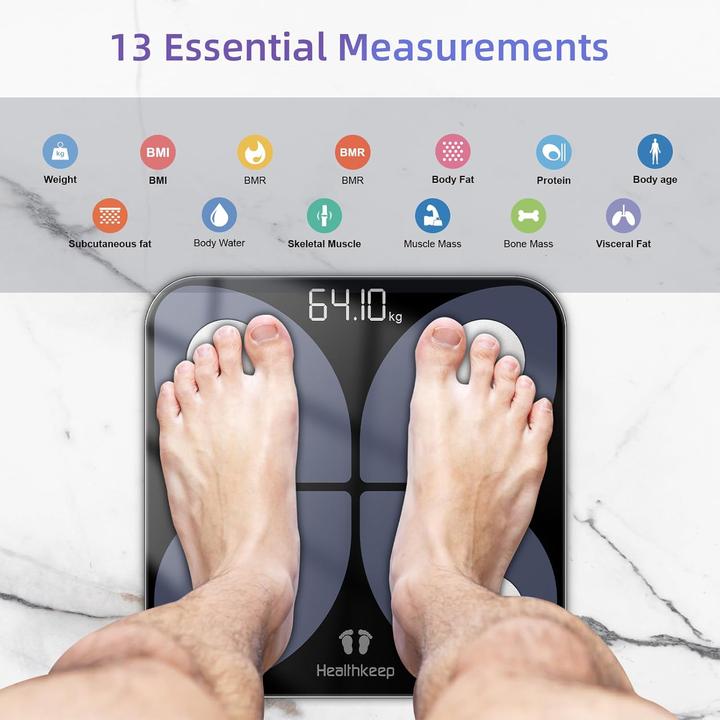 Image du produit Healthkeep Körperanalysewaage (180 kg)