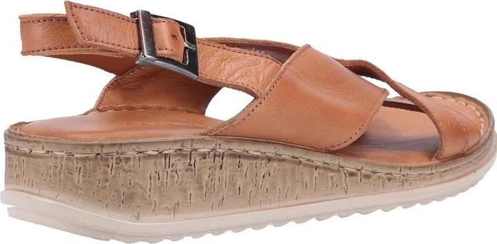 Immagine prodotto Hush Puppies Sandalo Elena con zeppa in pelle (39)