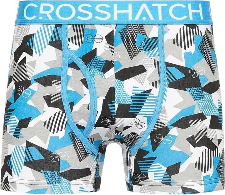Actual product image Crosshatch Mens Crystaline Boxer Shorts (Pack of 3) (XL, pack of 3)