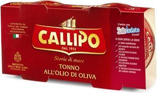 Immagine prodotto Callipo Tonno Olio Oliva lattina cluster 2x160g (320 g)