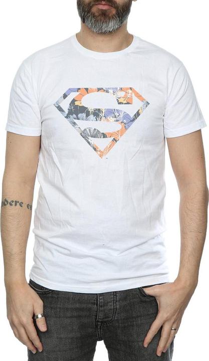Produktbild Superman Floral Logo 2 TShirt (L)