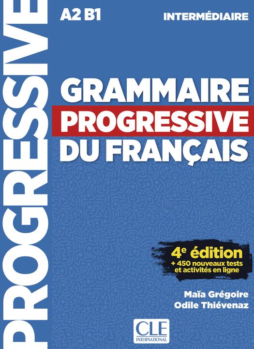 Actual product image Grammaire progressive du français - Niveau intermédiaire. Buch + Audio-CD (German, Odile, Gregoire, Maa/Thiévenaz, 2017)