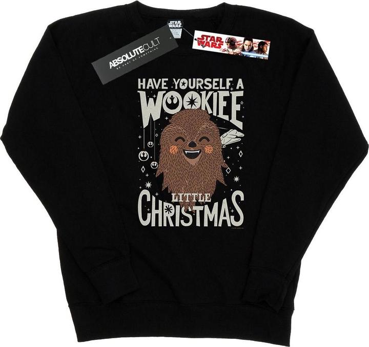 Immagine prodotto Star Wars Wookiee Little Christmas Felpa Donna (L)