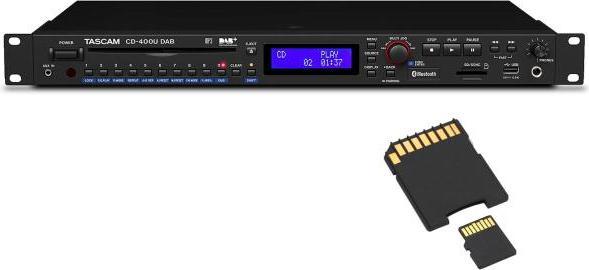 Produktbild Tascam Medien-Player CD400UDAB mit Speicherkarte (CD Player)