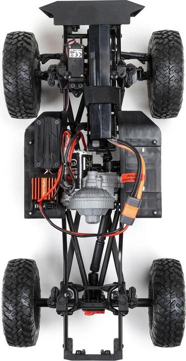 Image du produit Axial SCX10 II Deadbolt Elektro Brushed Crawler 4WD 1:10 RTR bleu (RTR Prêt à fonctionner)