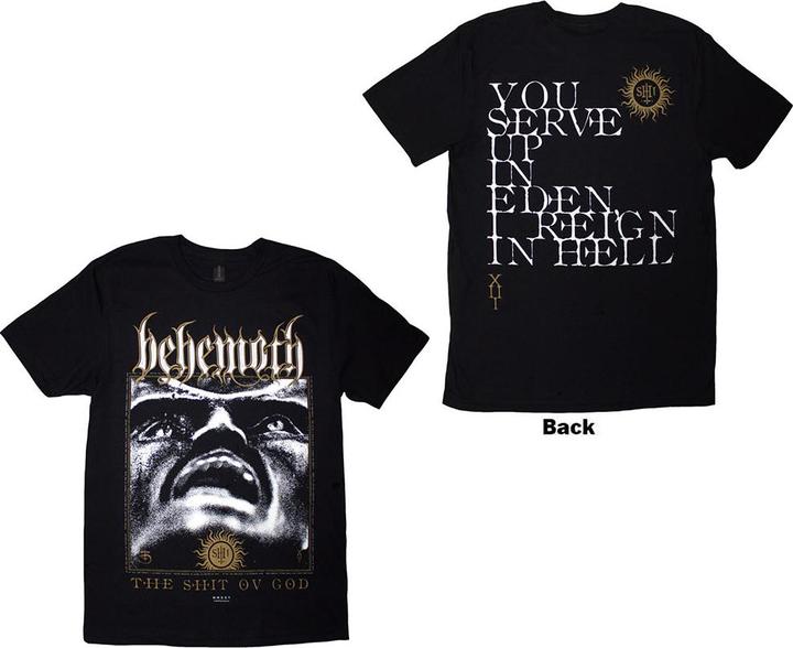 Produktbild Behemoth The Shit Ov God Reign In Hell Back Print (XXL)