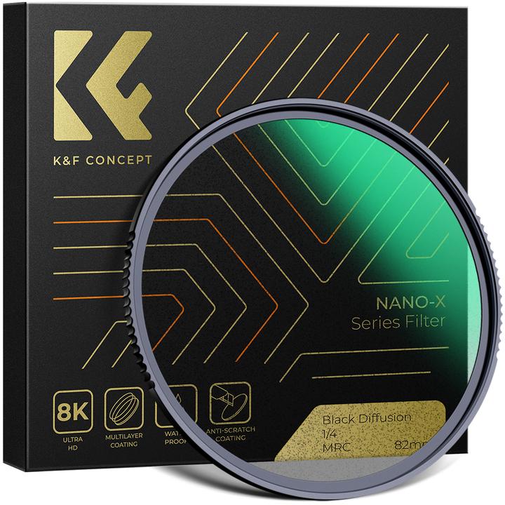 Produktbild K&F Concept Filter K&F Filter Diffuser HD Black Mist 1/8 K&F 46mm 46 mm (46 mm, Black Mist Filter)