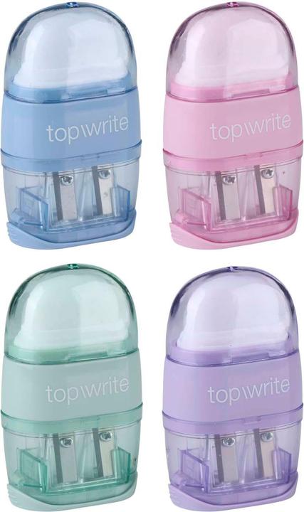 Image du produit Topwrite Eraser et sharpener 4as