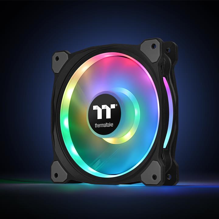 Produktbild Thermaltake Riing Duo 14 RGB LED-Lüfter - 140mm 3er Set (140 mm, 3 x)