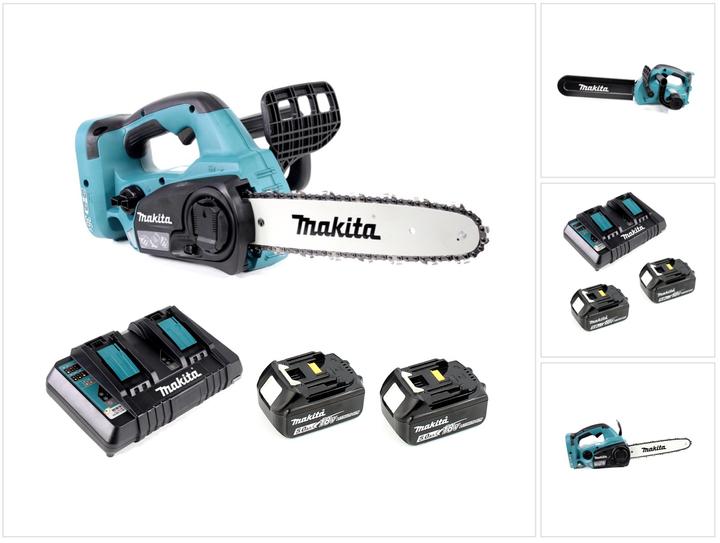 Productafbeelding Makita DUC 302 30cm Tronçonneuse d'élagage sans fil met 2 x 18 V = 36 V de Puissance + 2x (Accu kettingzaag)