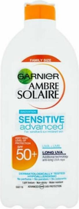 Produktbild Garnier Spf50 plus Sonnenschutzmilch, 1er Pack (1 x 0.4 kg) (Sonnenmilch, SPF 50, 400 ml, 400 g)