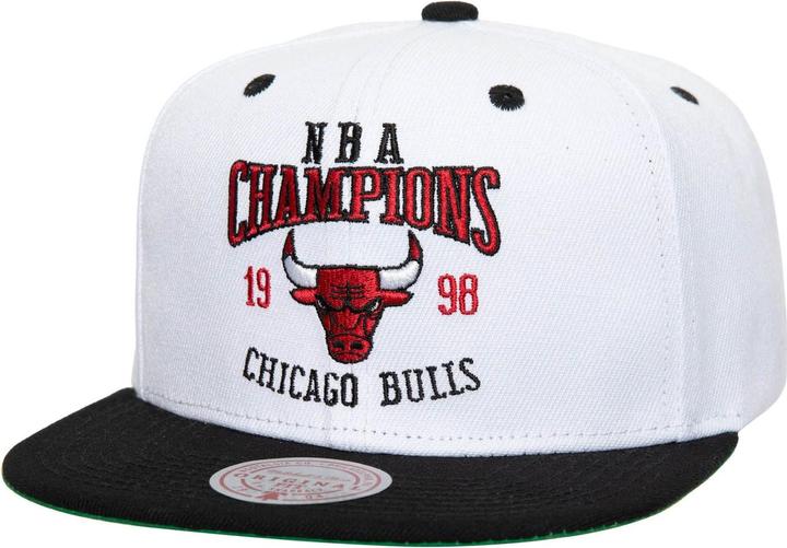 Image du produit Mitchell & Ness Snapback Cap CHAMPIONS Chicago Bulls blanc (Taille unique)