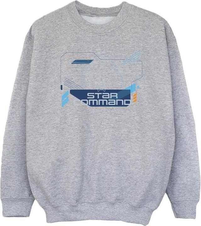 Actual product image Disney Girls Lightyear Star Command Icons Sweatshirt (128)