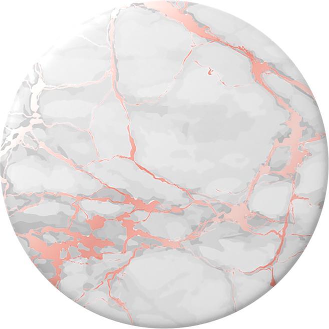 Actual product image PopSockets PopGrip Rose Gold Lutz Marble
