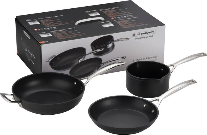 Produktbild Le Creuset Aluminium-Antihaft Pfannen-Set 24/26 cm, Milchtopf (Kochtopf, Aluminium)